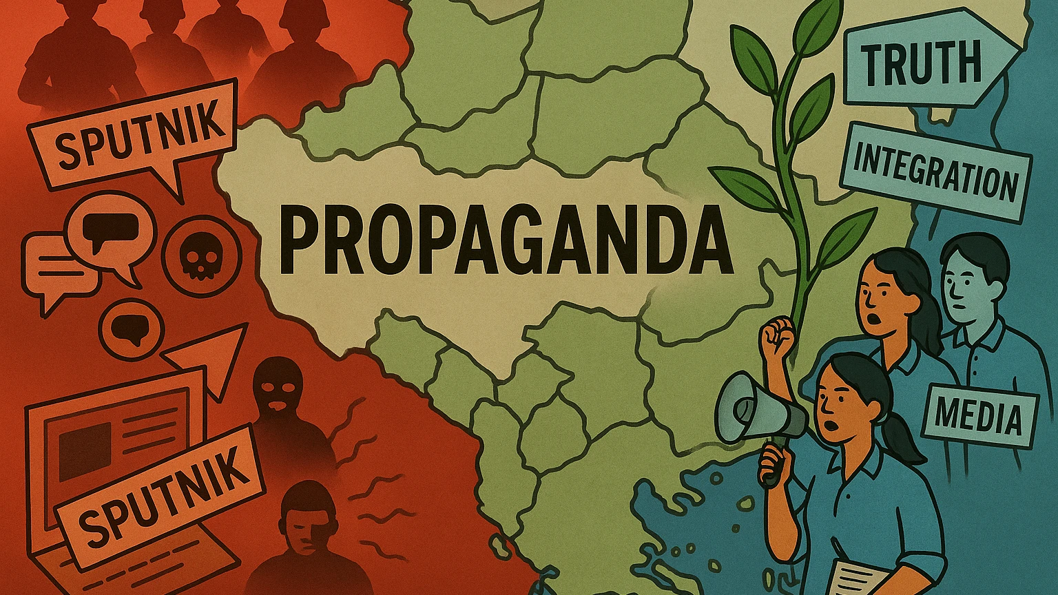 Противодействие антиевропейской и антинатовской пропаганде, исходящей от Кремля, в странах Юго-Восточной Европы